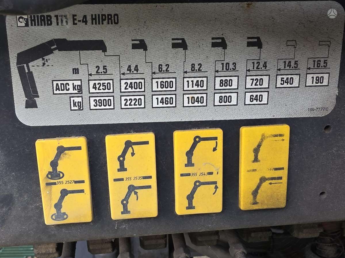 Volvo FM, ar krānu