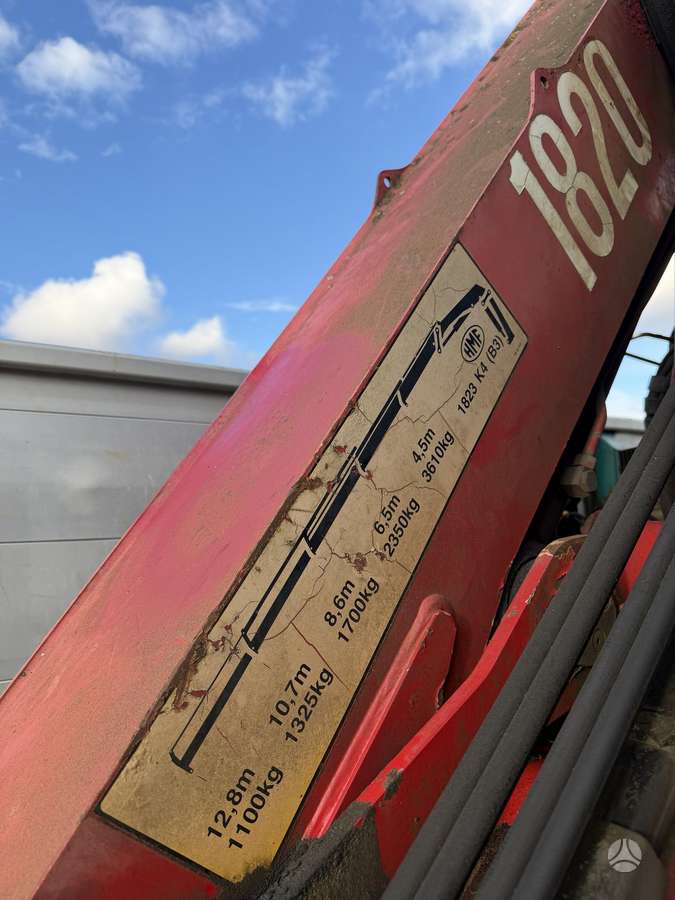 Scania R420, dumpers with crane