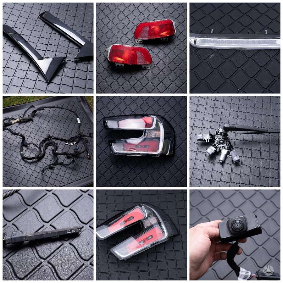 Citroen Grand C4 Picasso kėbulo dalys