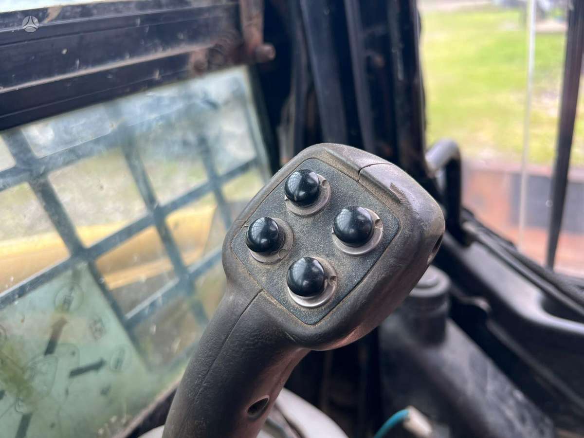 Caterpillar 277B TURBO, FORKS + BUCKET, mini loaders