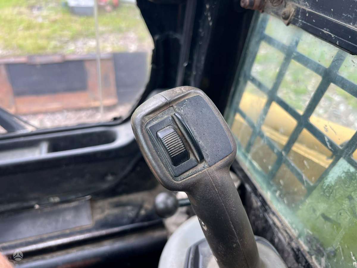 Caterpillar 277B TURBO, FORKS + BUCKET, mini loaders
