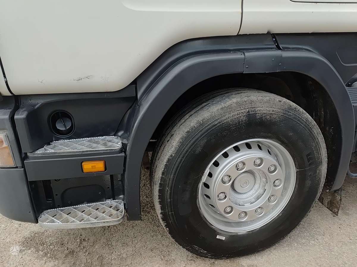 Scania 124l 5 vnt. hidraulika, double sleeper