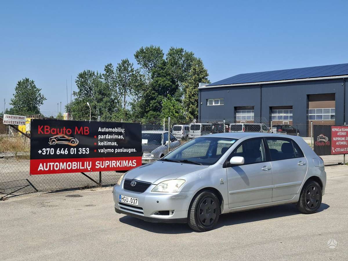 Toyota Corolla, 2.0 l., hatchback