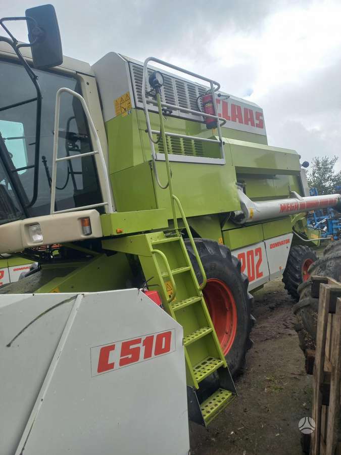 Claas MEGA-202, комбайны