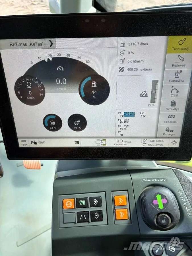 Claas Axion 830, traktoriai