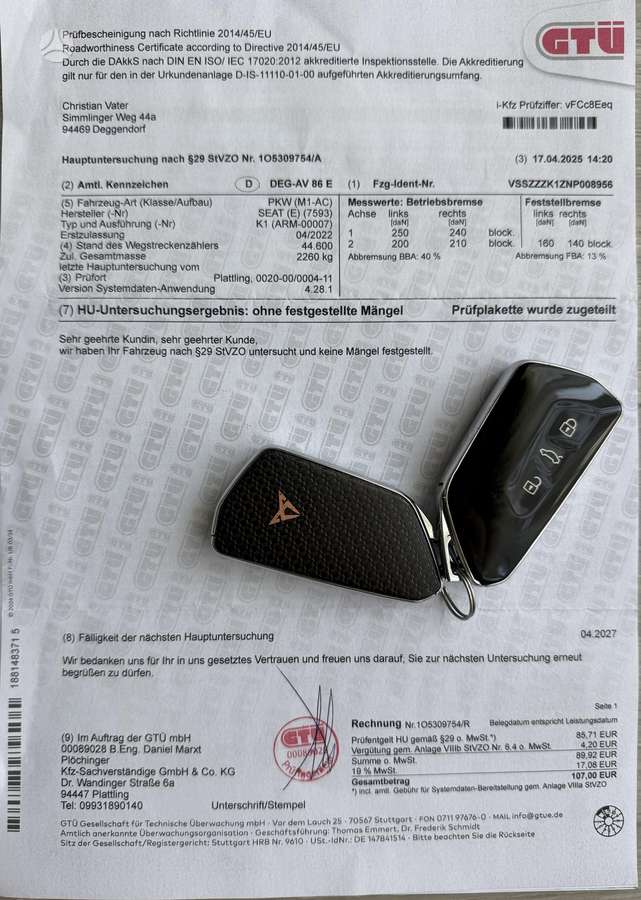 Cupra Born, 62 kWh, hatchback