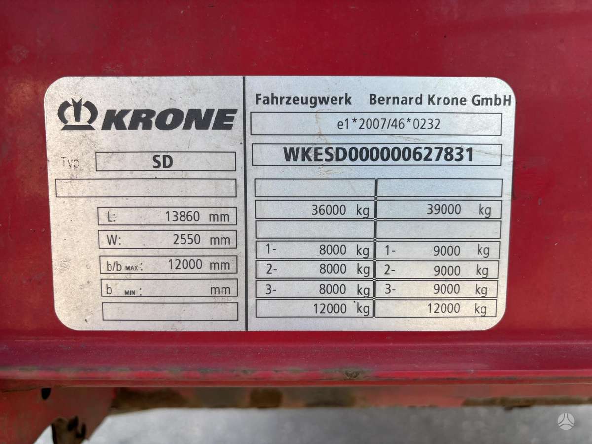 Krone Standart, užuolaidinės / tentinės