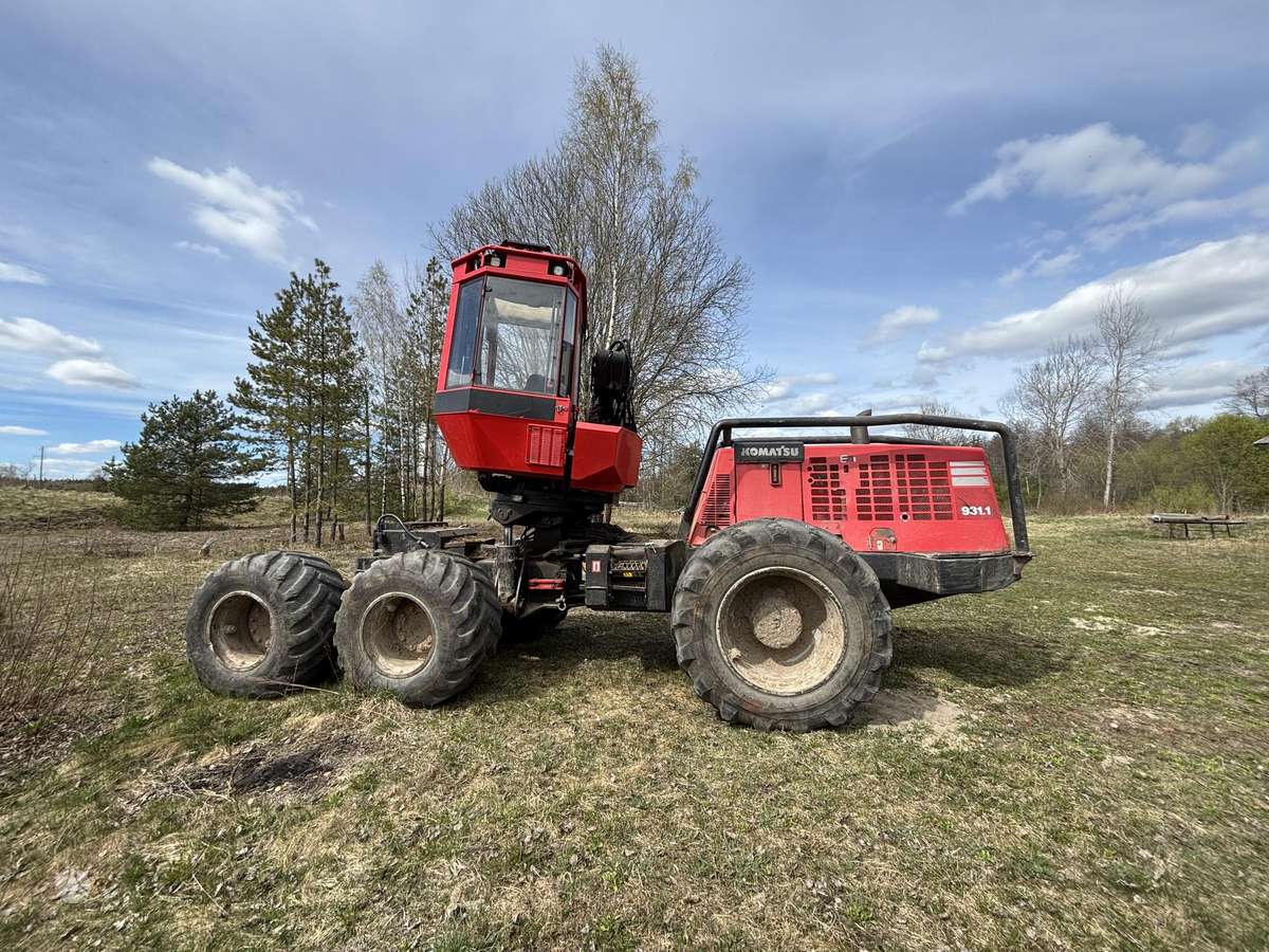 Komatsu 931,1, харвестеры