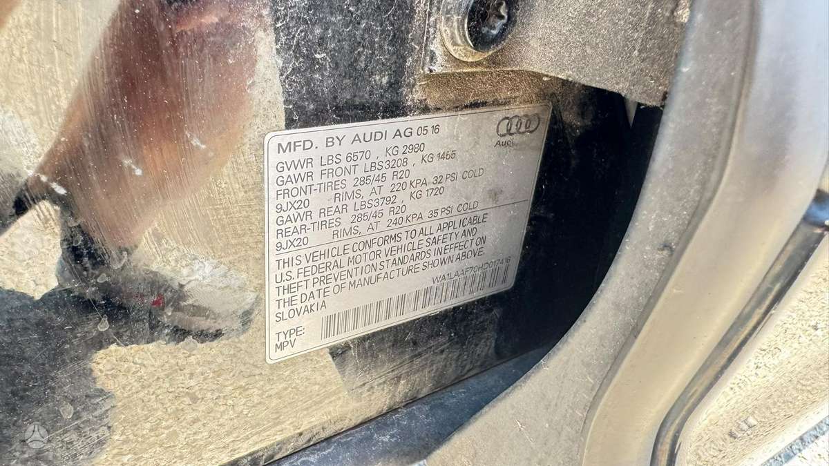 Audi Q7, 3.0 l., Внедорожник / Кроссовер