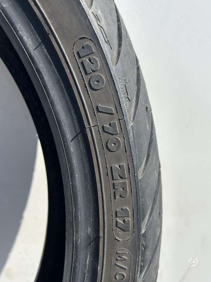 Michelin Pilot Road 3, summer 120/70 R17