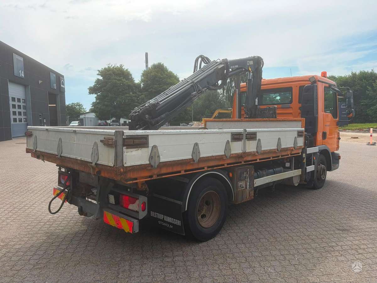 MAN TGL 12.250, самосвалы с краном