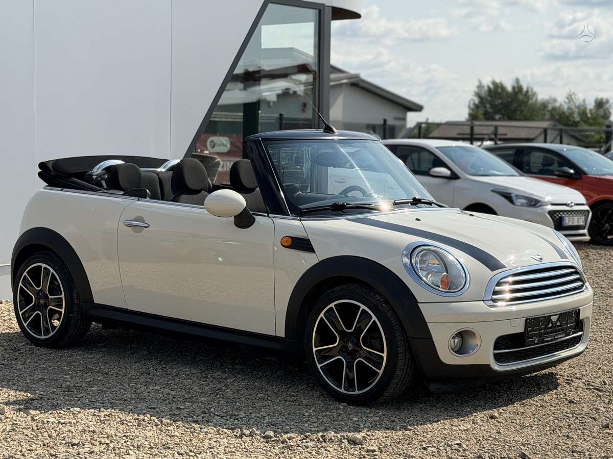 Mini Cooper JCW, 1.6 l., Кабриолет