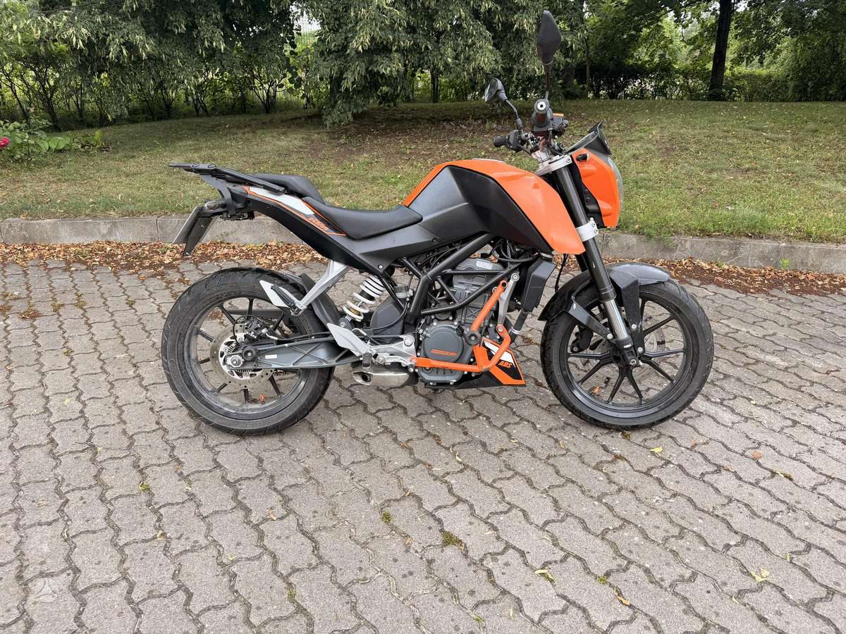 KTM Duke 125cc, street / classic