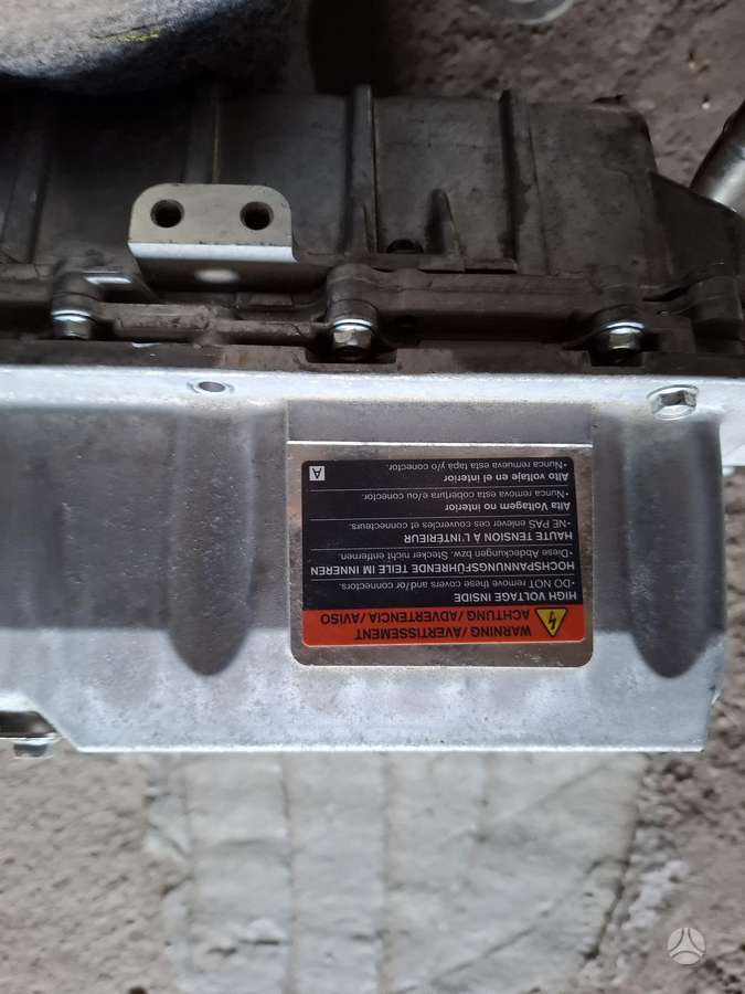 Nissan Leaf elektros instaliacija