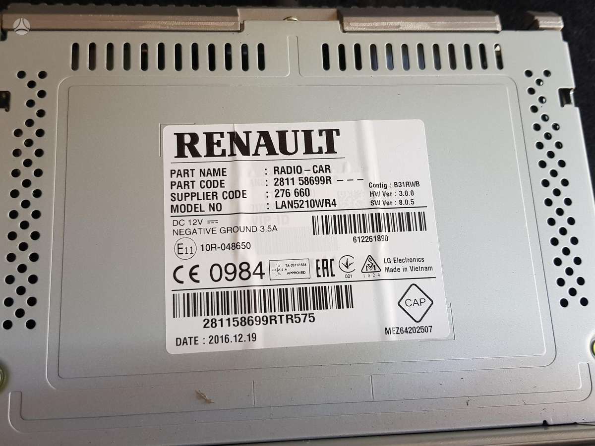 Renault Clio body parts