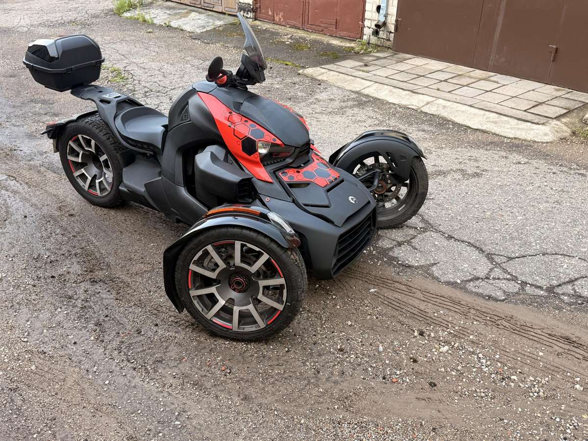 Can-Am Ryker 600cc, трициклы