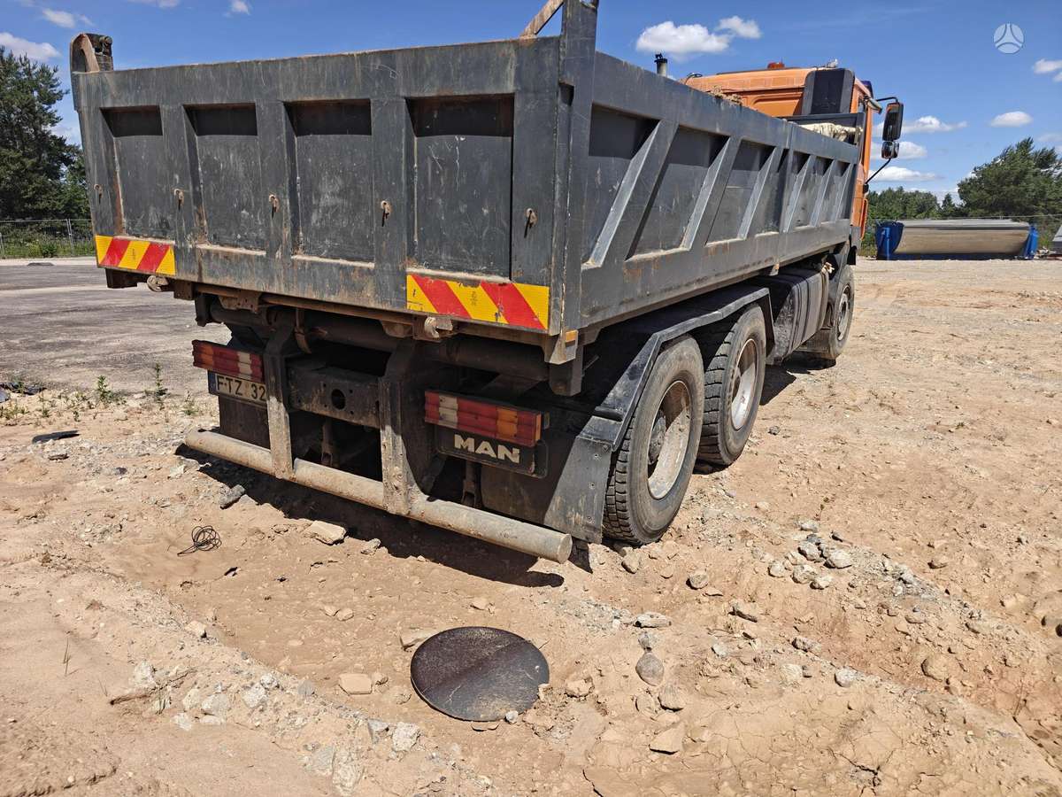 MAN 26.293, dumpers / tippers