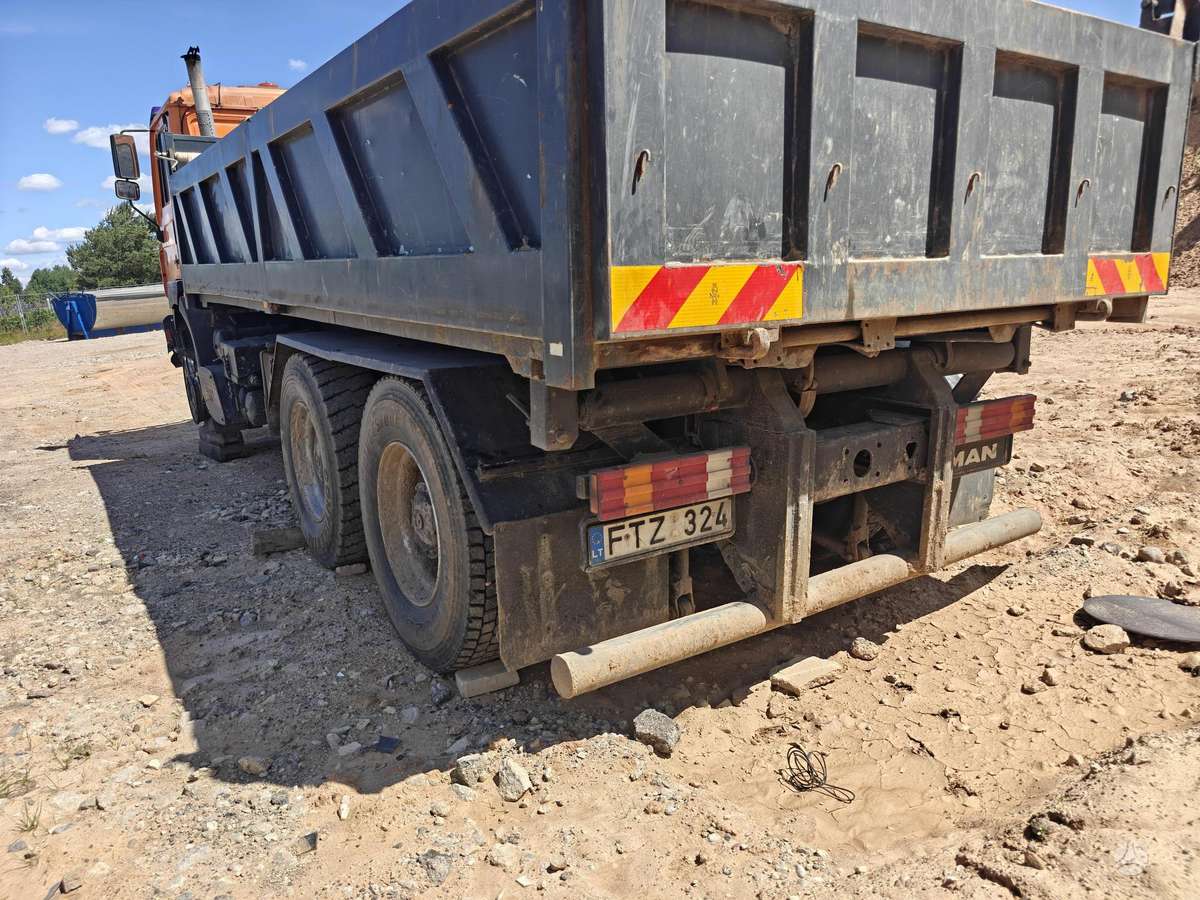 MAN 26.293, dumpers / tippers