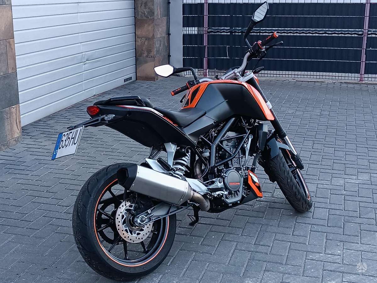 KTM Duke 125cc, street / classic