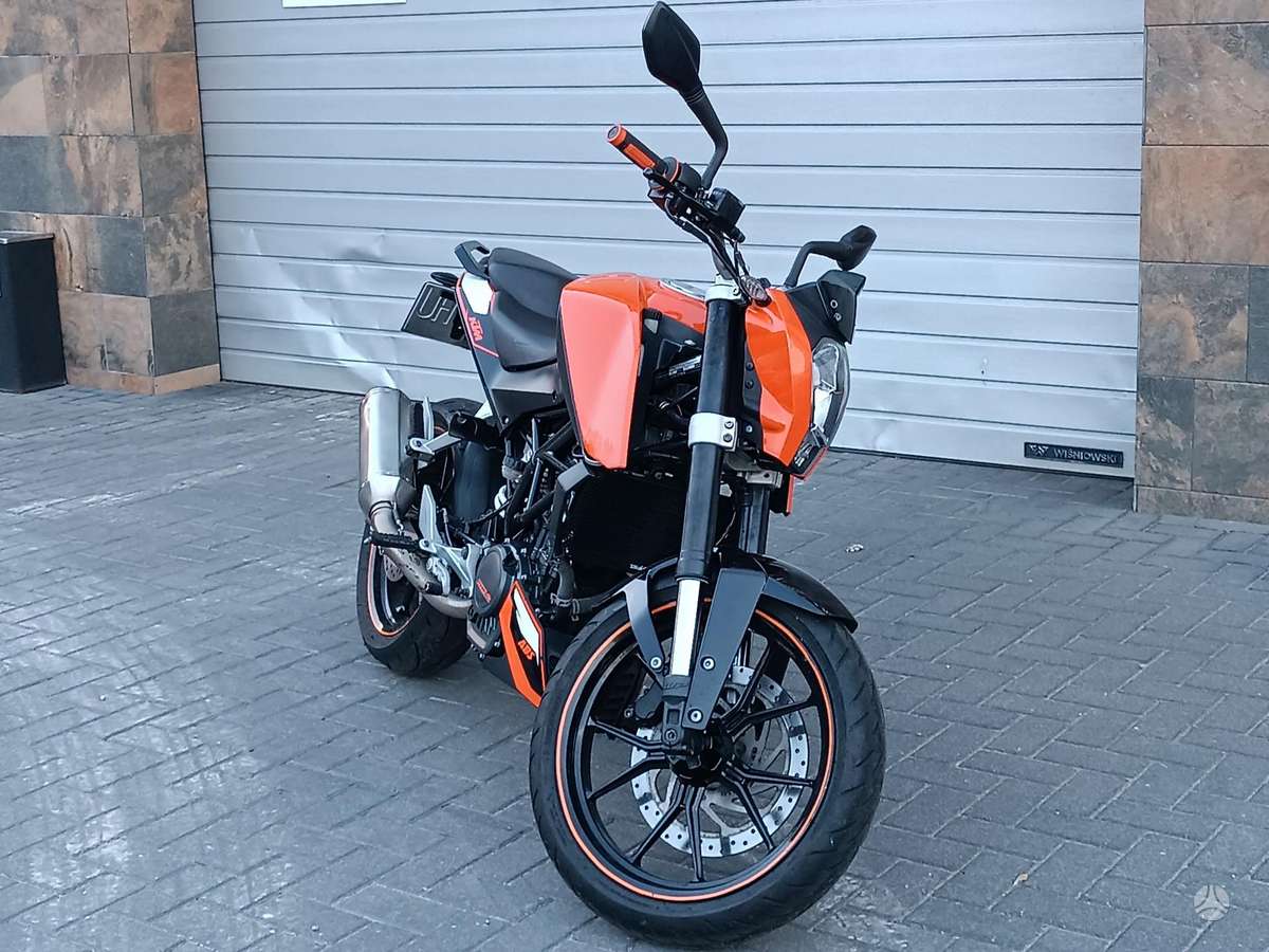 KTM Duke 125cc, street / classic