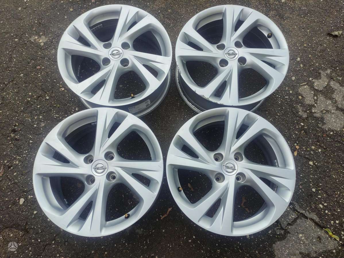 Opel, light alloy, R17