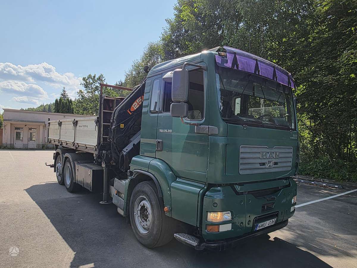 MAN TGA 26.310, crane trucks