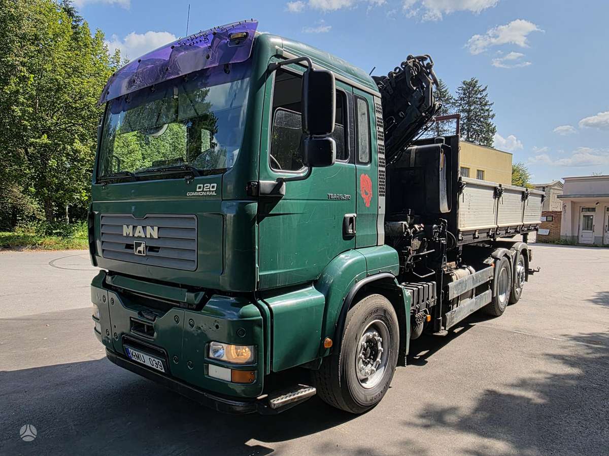 MAN TGA 26.310, crane trucks