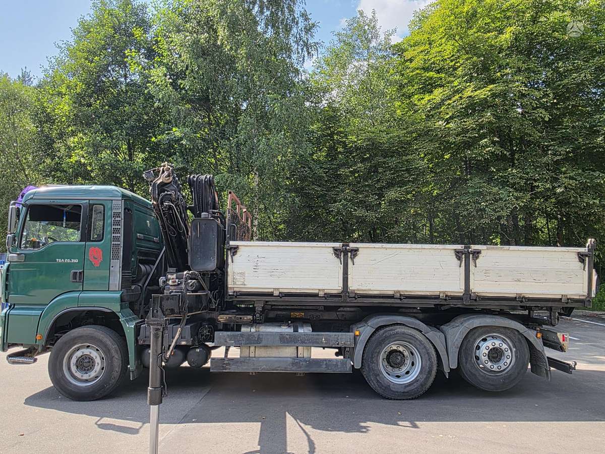 MAN TGA 26.310, с краном