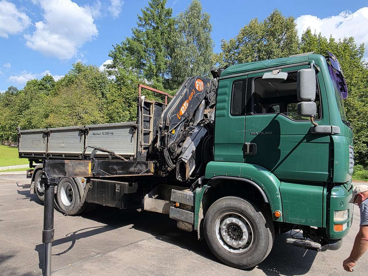 MAN TGA 26.310, crane trucks