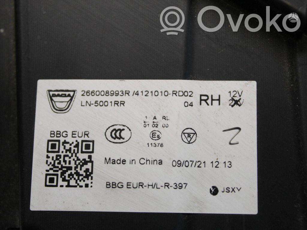 Dacia Spring, 266008993R, lights