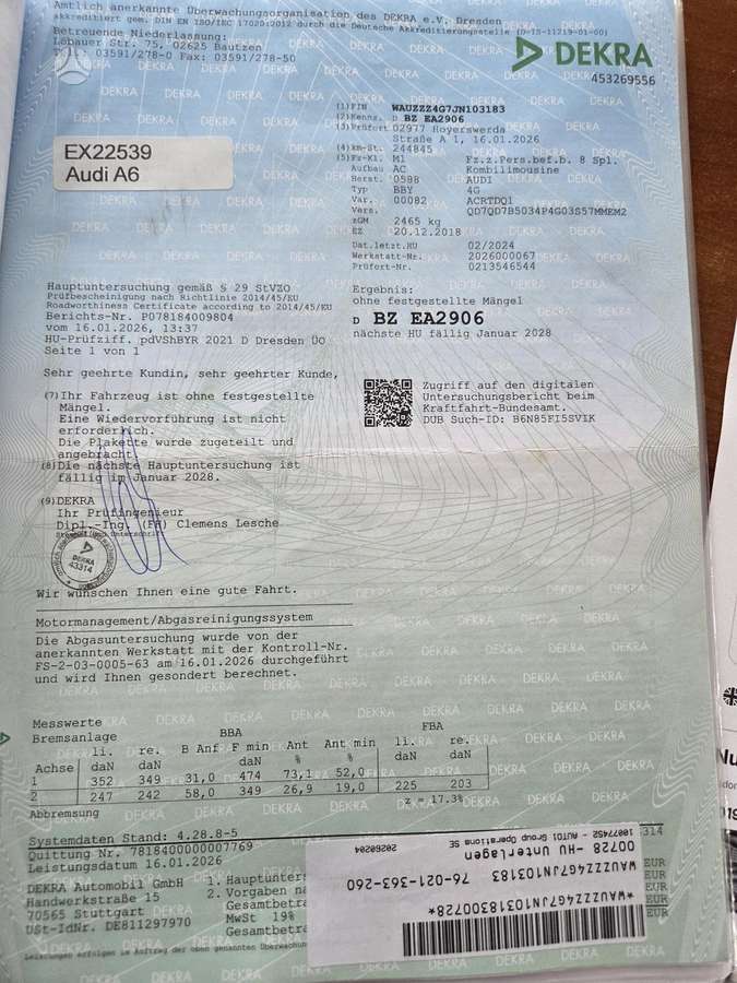 Audi A6, 3.0 l., universalas