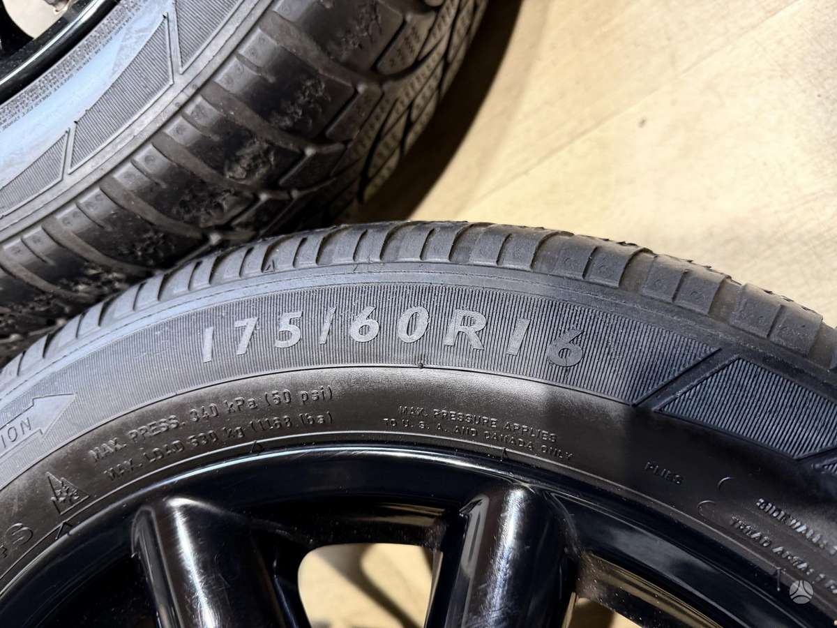 MINI Cooper su žiem. padangomis, light alloy, R16