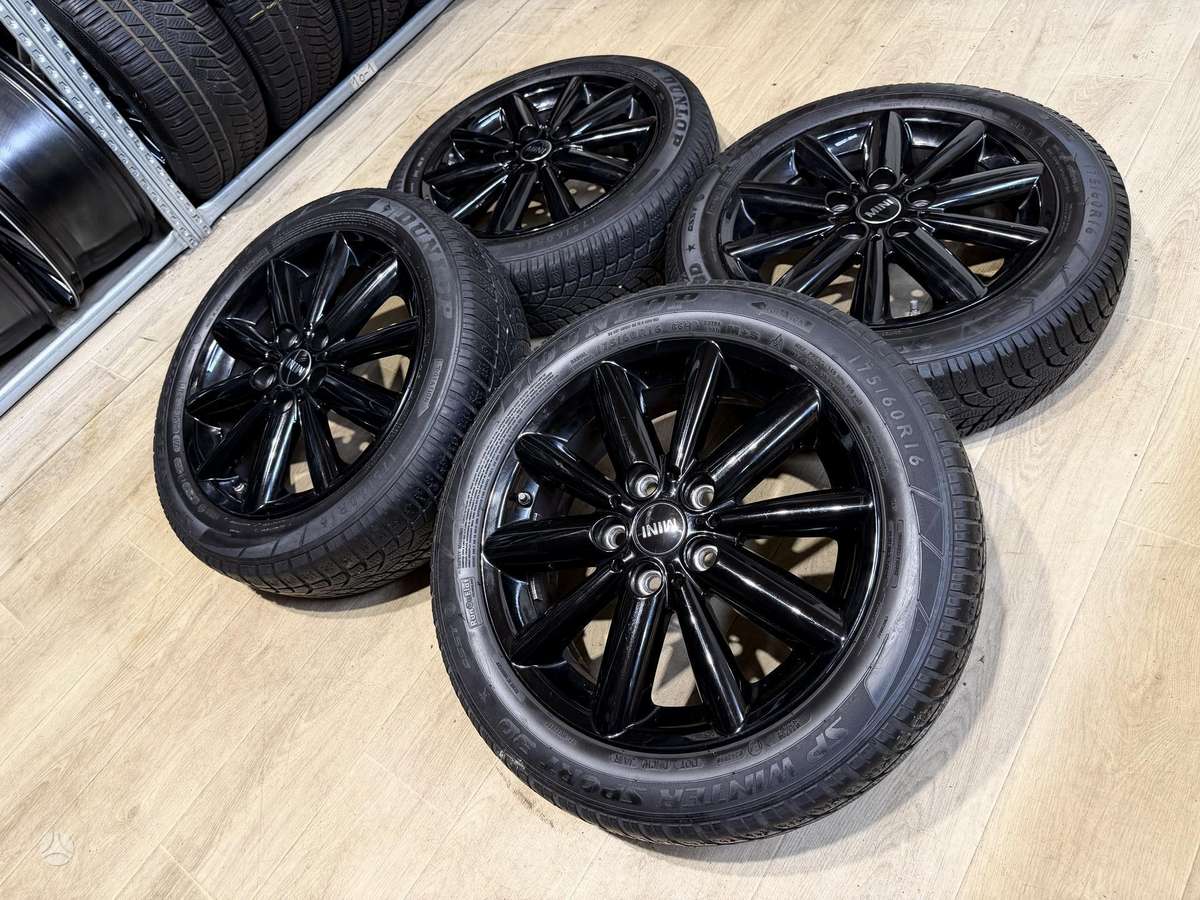 MINI Cooper su žiem. padangomis, легкосплавные , R16