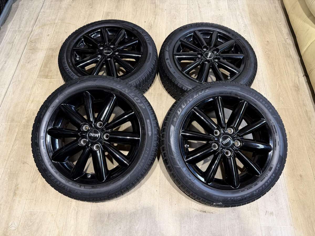 MINI Cooper su žiem. padangomis, легкосплавные , R16