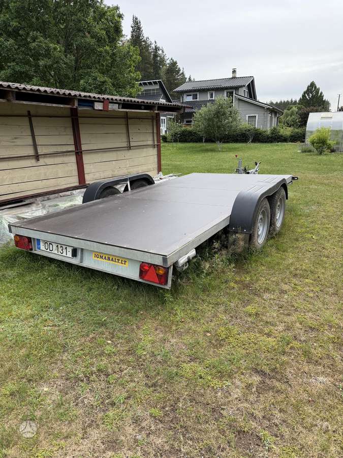 Baltic trailer DMT3, flatbed