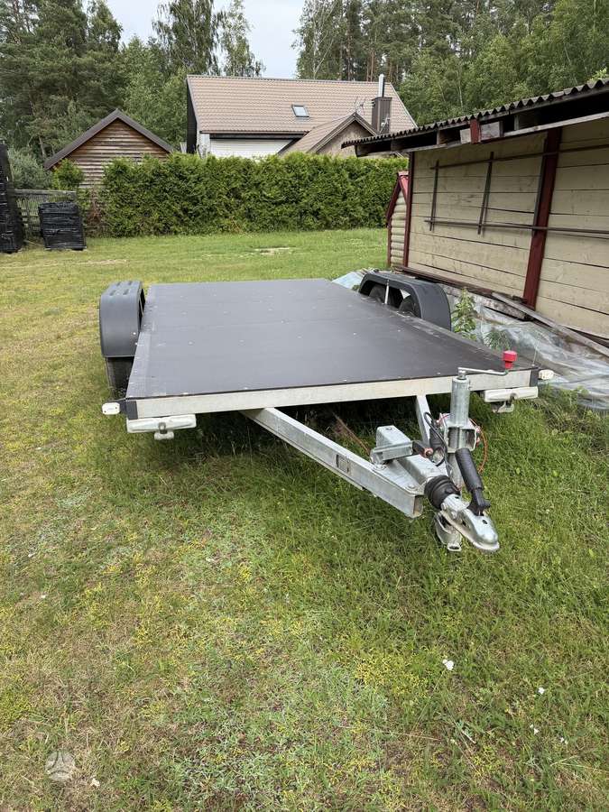 Baltic trailer DMT3, flatbed