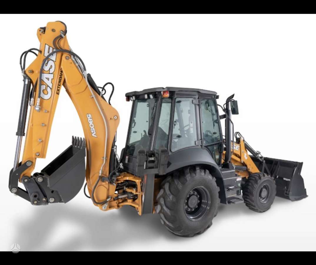 Case 580SV, construction and road construction equipment rental