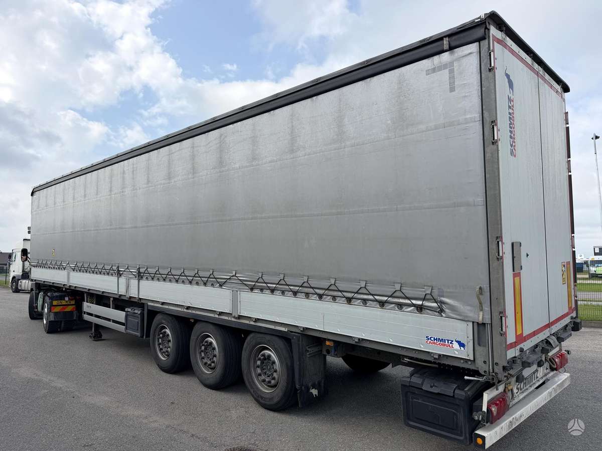 Schmitz SCS24 TIR (x10 Units!), curtainsider with dropside