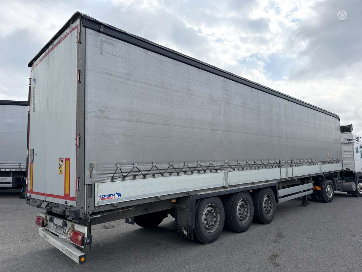 Schmitz SCS24 TIR (x10 Units!), curtainsider with dropside