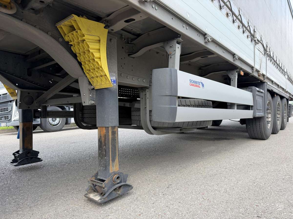 Schmitz SCS24 TIR (x10 Units!), curtainsider with dropside