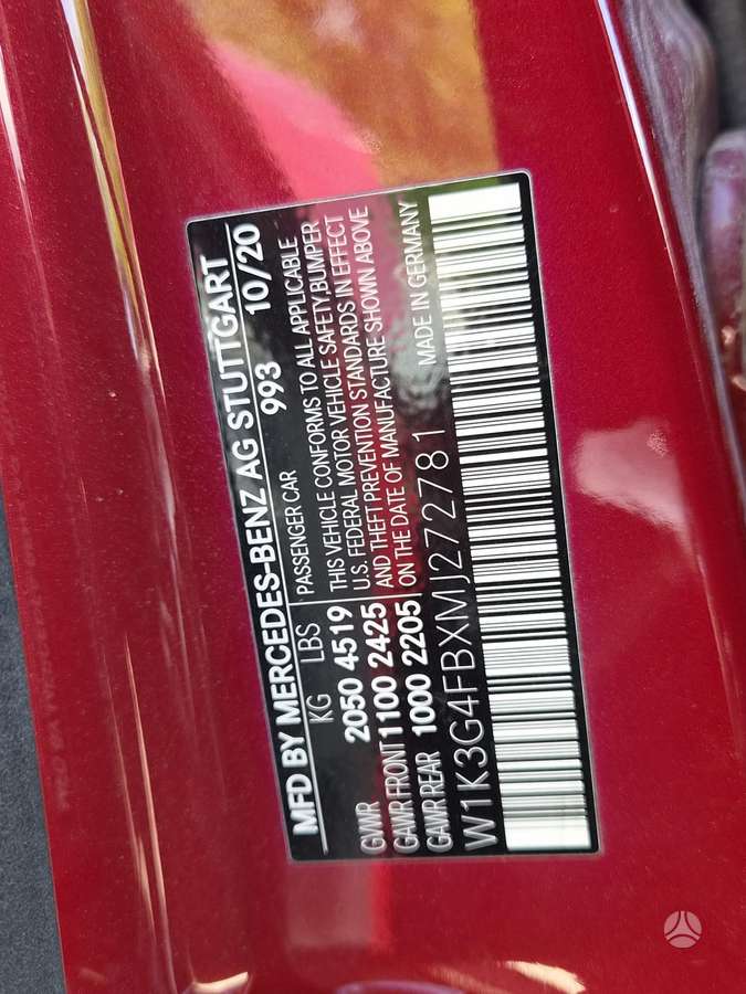 Mercedes-Benz A220 4x4 rida 37856 myliu engine code 260920 gearbox code 72404