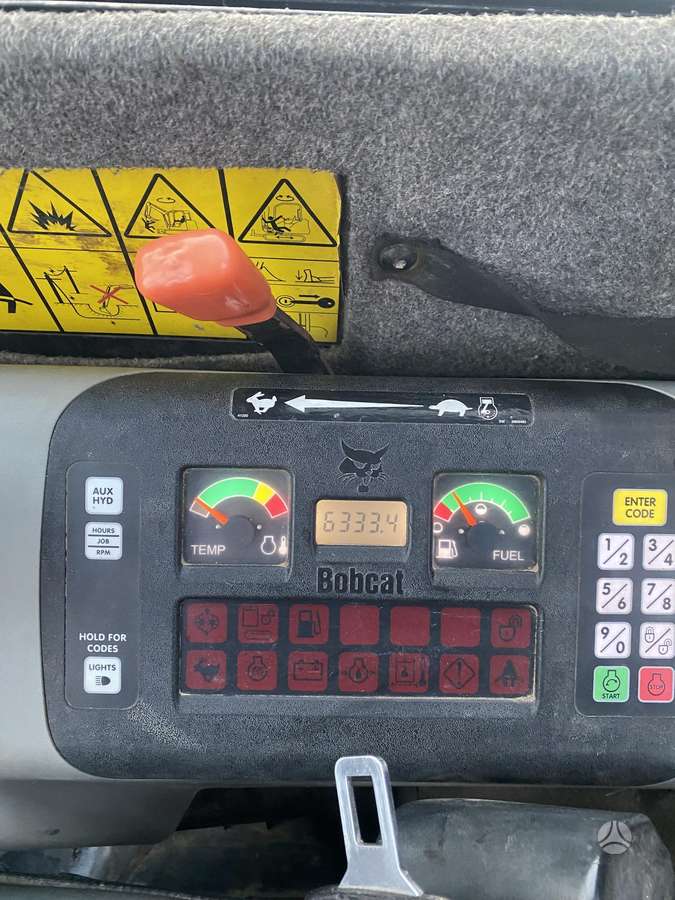 Bobcat 328, mini excavator