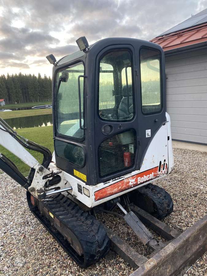 Bobcat 328, mini excavator