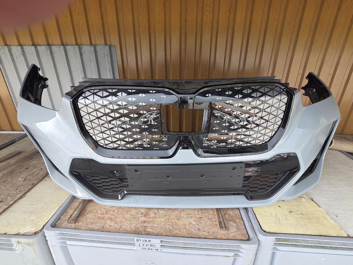 BMW X1 bumpers, lights