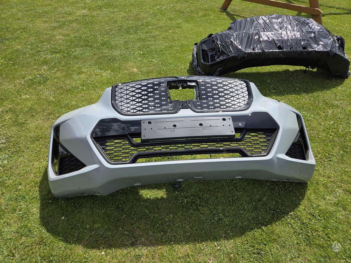 BMW X1 bumpers, lights