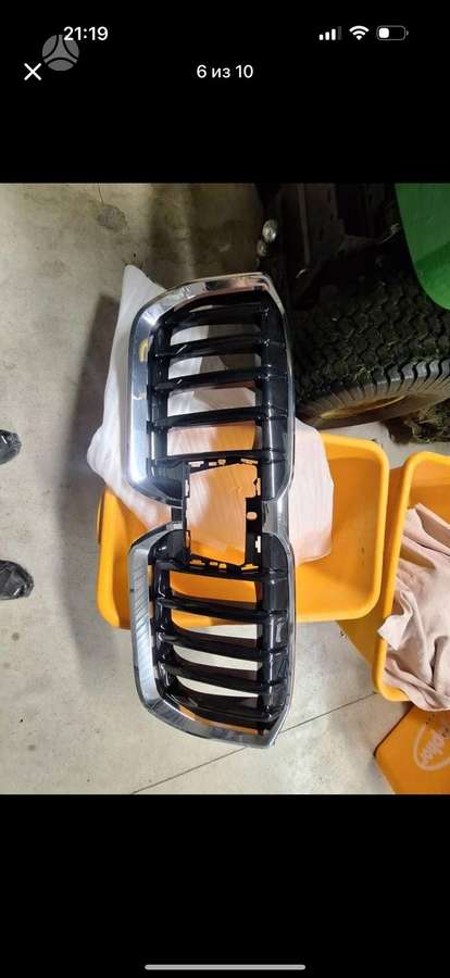 BMW X1 bumpers, lights