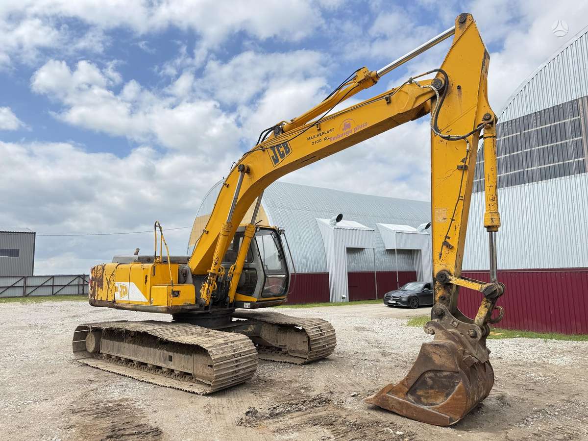 JCB JS 200 LC , 90 cm tracks, ekskavatoriai