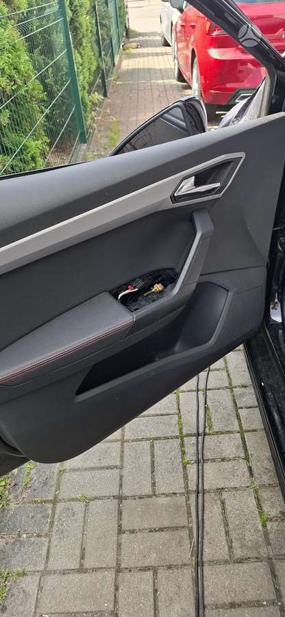 Seat Ibiza salono detalės