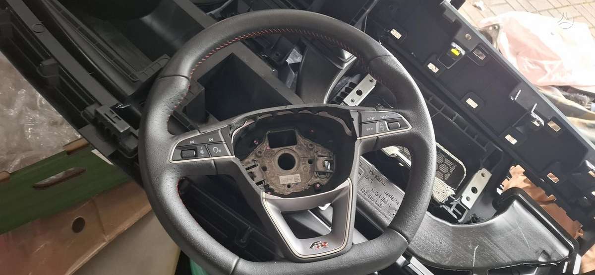 Seat Ibiza salono detalės