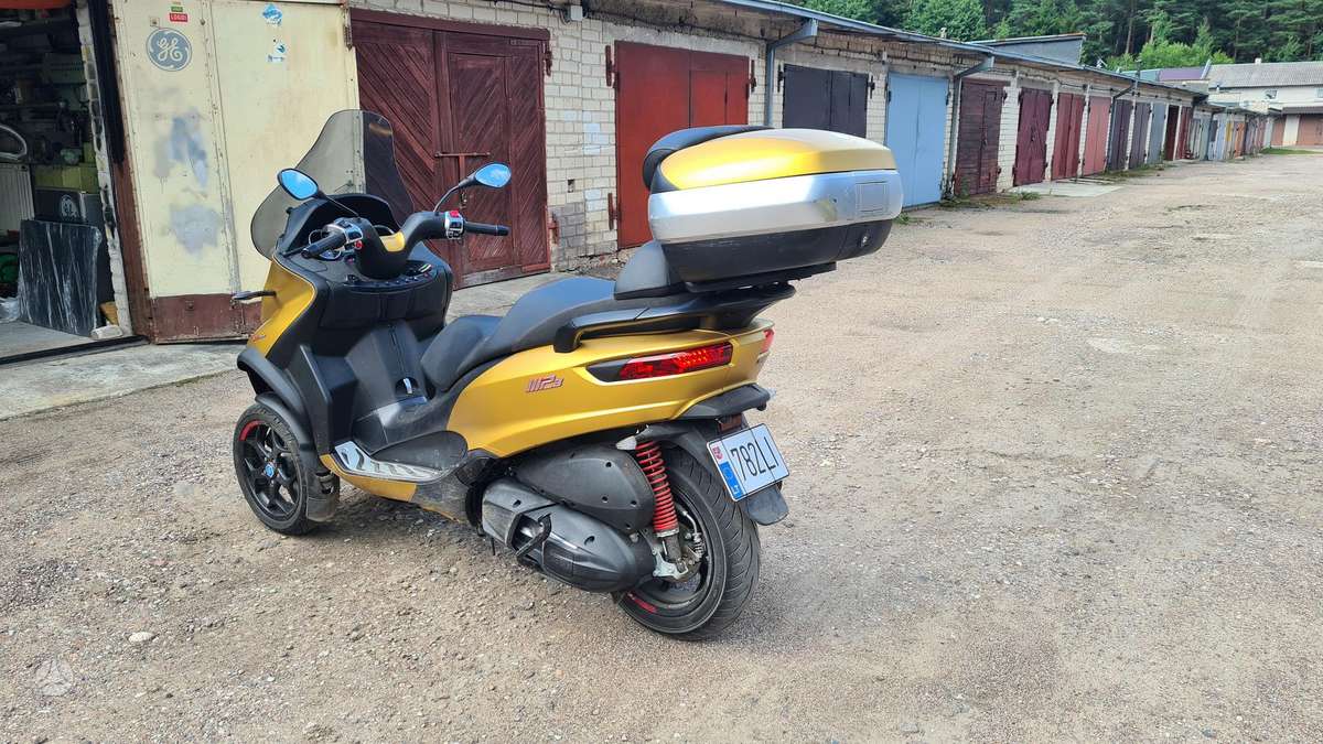 Piaggio MP3 500cc, трициклы